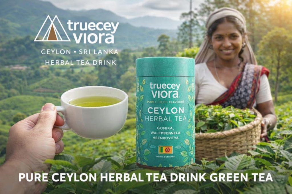Pure Ceylon herbal tea drink from Sri Lanka